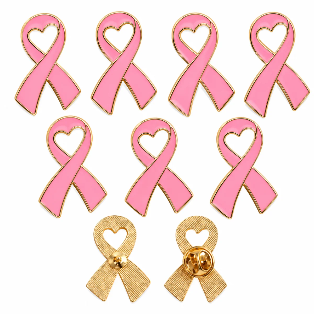 Pin Rosado/Dorado