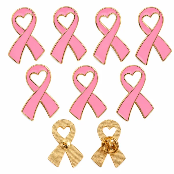 Pin Rosado/Dorado