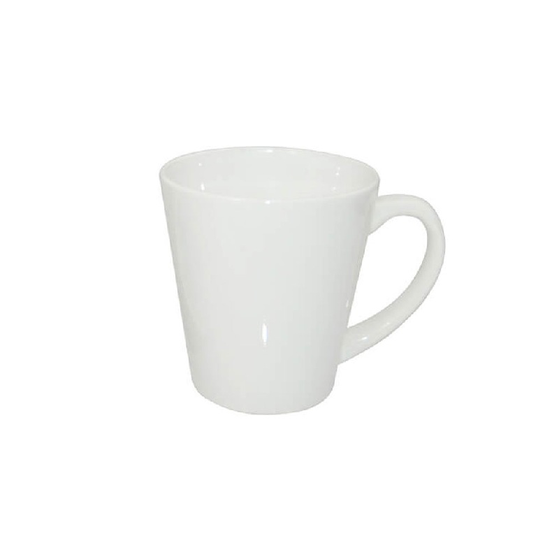 Taza Blanca Latte 12oz.