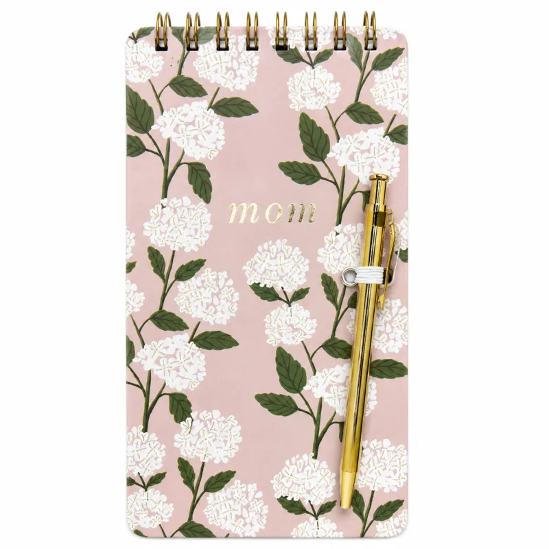 Libreta de Espiral Mom + Lapicero Dorado